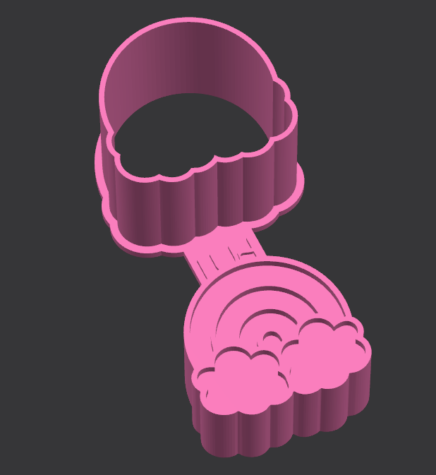 Modelador Ejetor Arco-íris ou sol para Brigadeiro, Doce, Massa e Biscoito