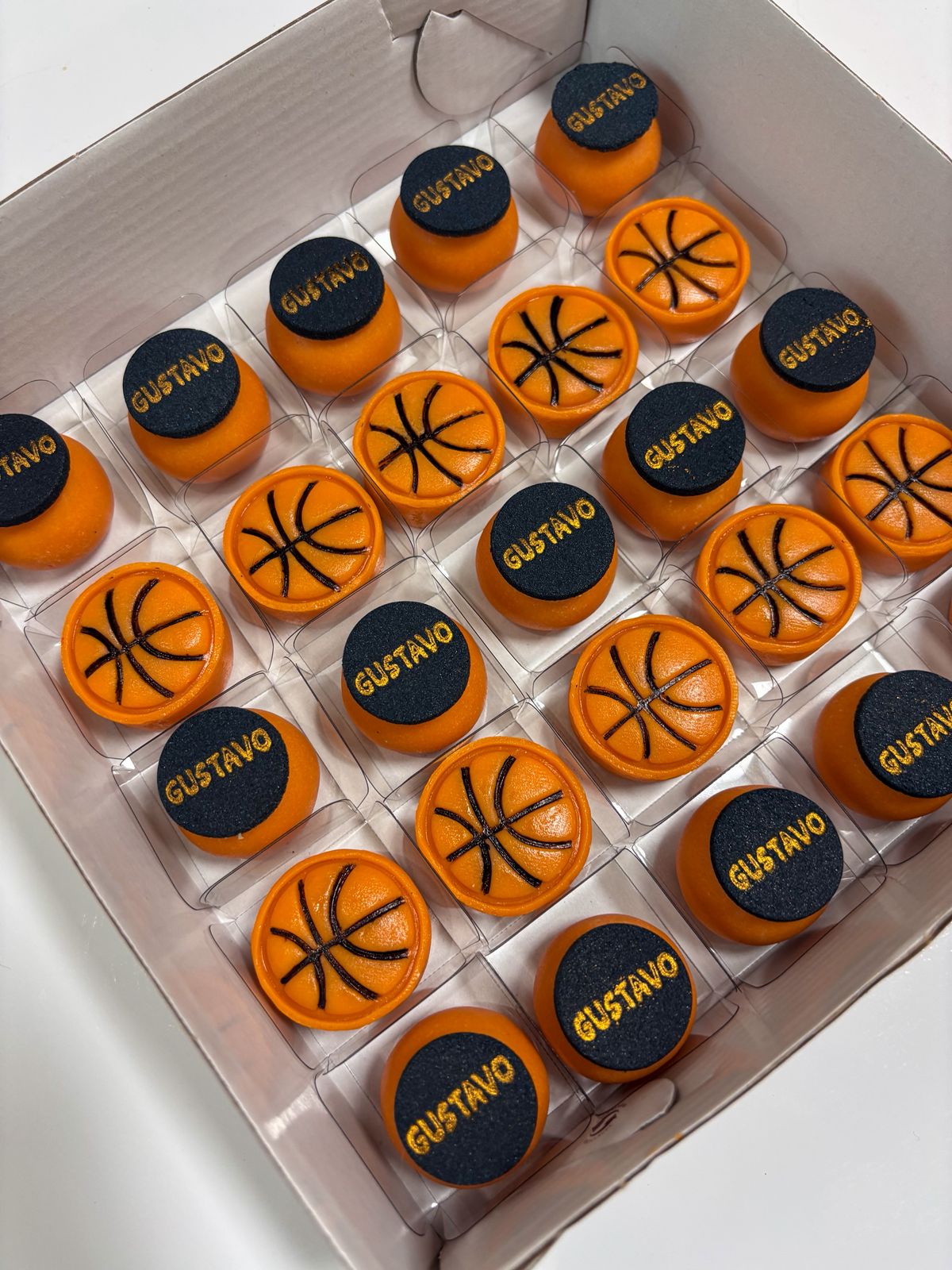 Modelador Ejetor bola de basquete para Brigadeiro, Doce, Massa e Biscoito