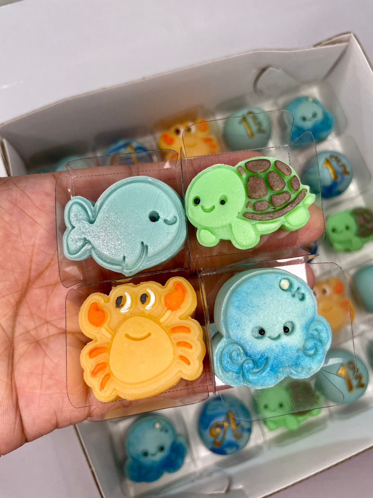 Modelador Ejetor fundo do mar para Brigadeiro, Doce, Massa e Biscoito