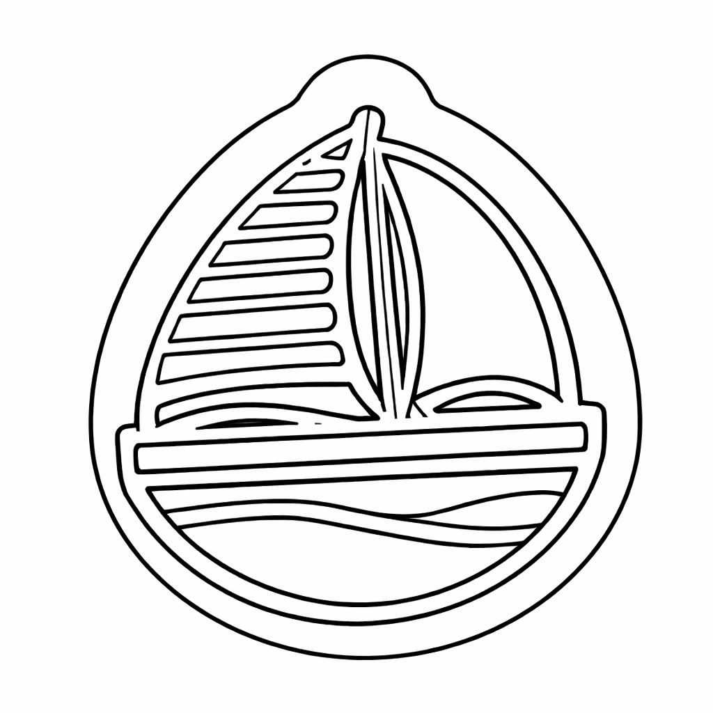 Modelador Ejetor barco para Brigadeiro, Doce, Massa e Biscoito