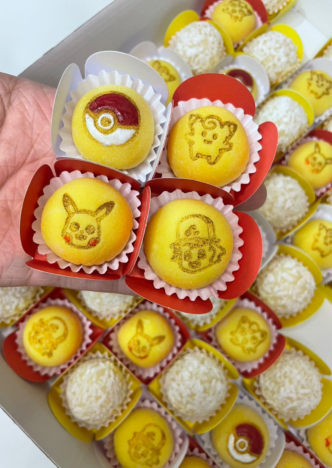 Kit carimbos para doces Pokémon 