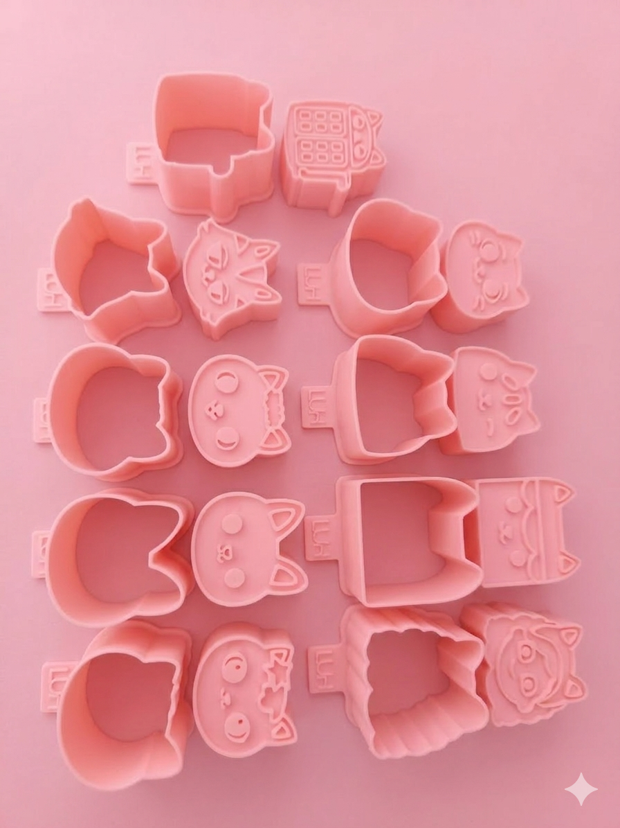 Modelador ejetor de Doces Casa Mágica da Gabby