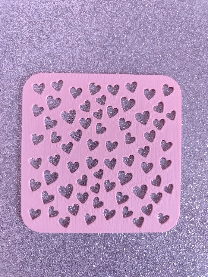 Stencil personalizado 10x10cm