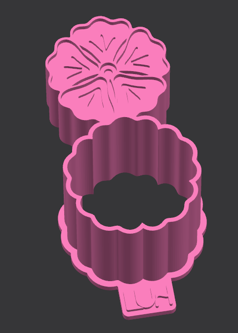 Modelador Ejetor Flor para Brigadeiro, Doce, Massa e Biscoito