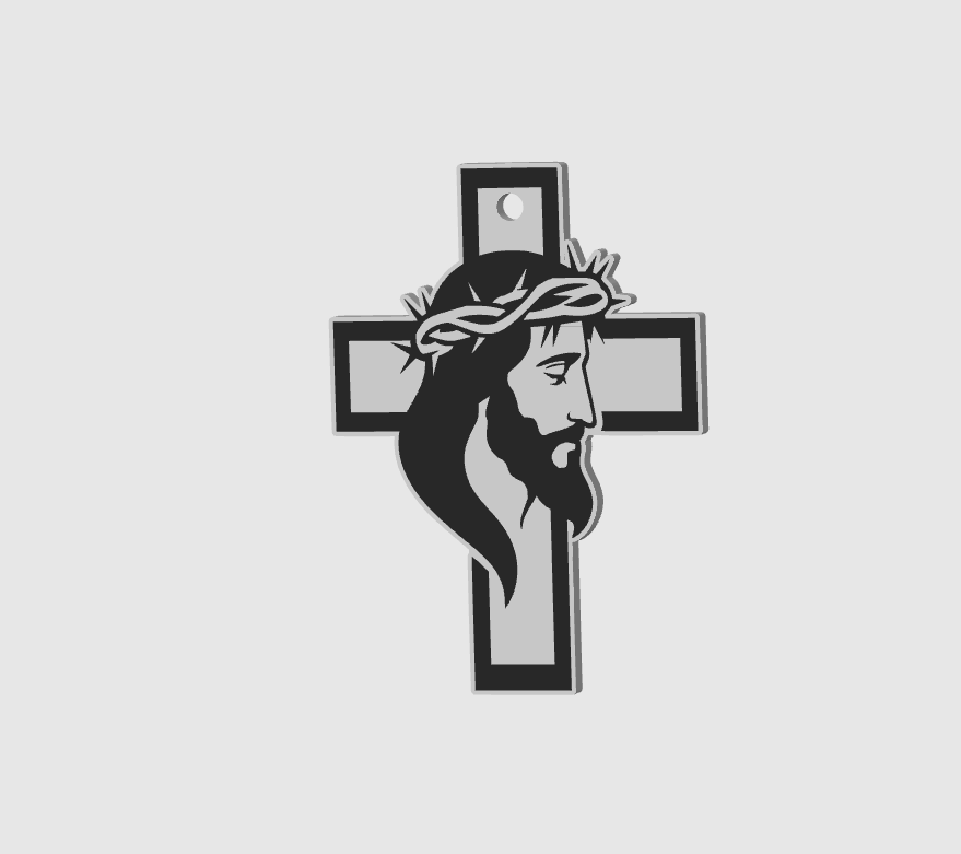 Chaveiro Jesus + @ da sua empresa