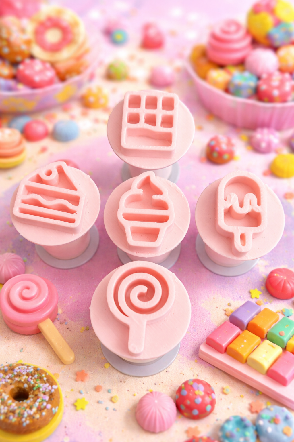 Kit Carimbo para doces doces