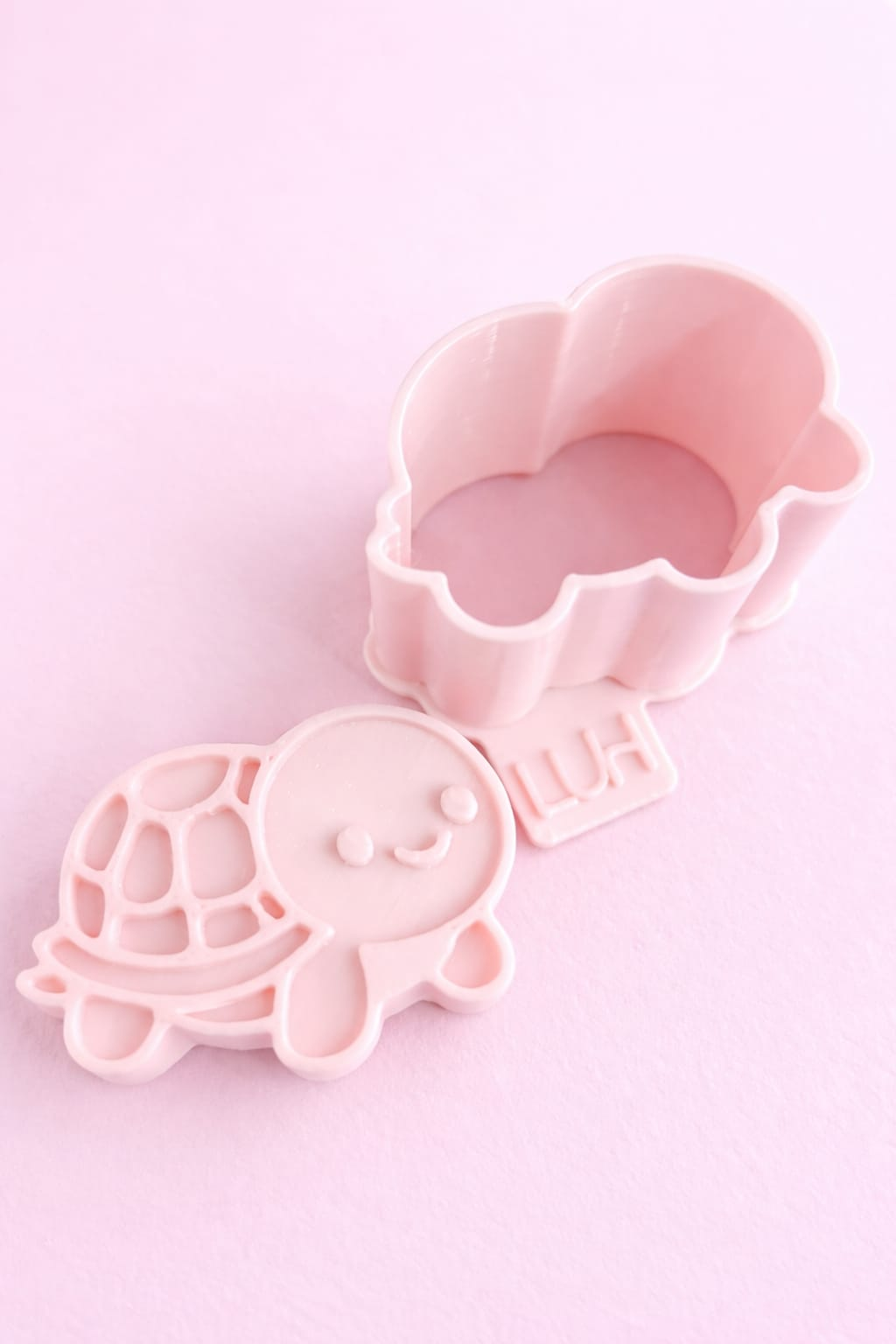 Modelador ejetor para doces tartaruga