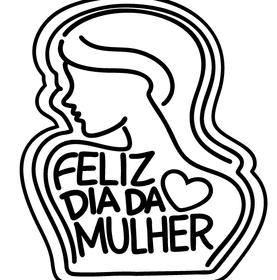 Cortador de biscoito dia da mulher 