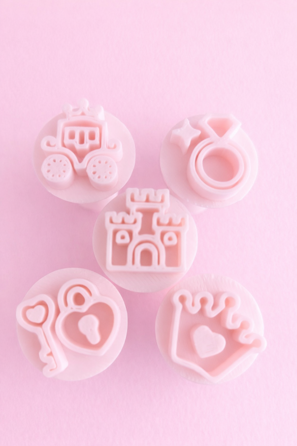 Kit carimbos para doces princesa