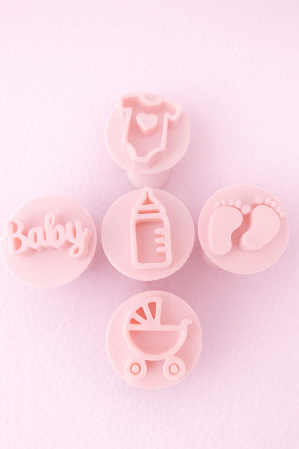 Kit carimbos para doces chá de bebê