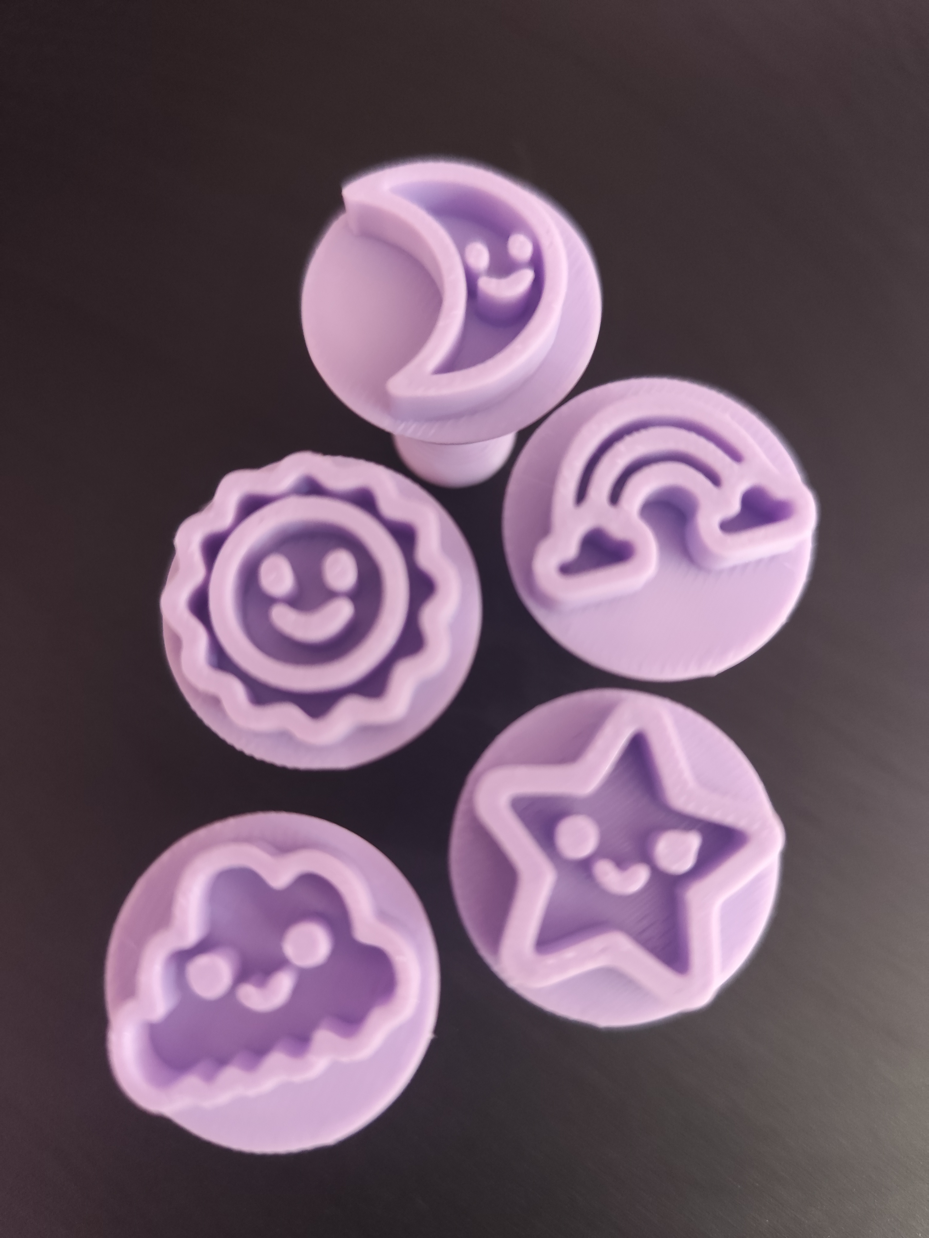 Kit carimbo para doces volta ao sol