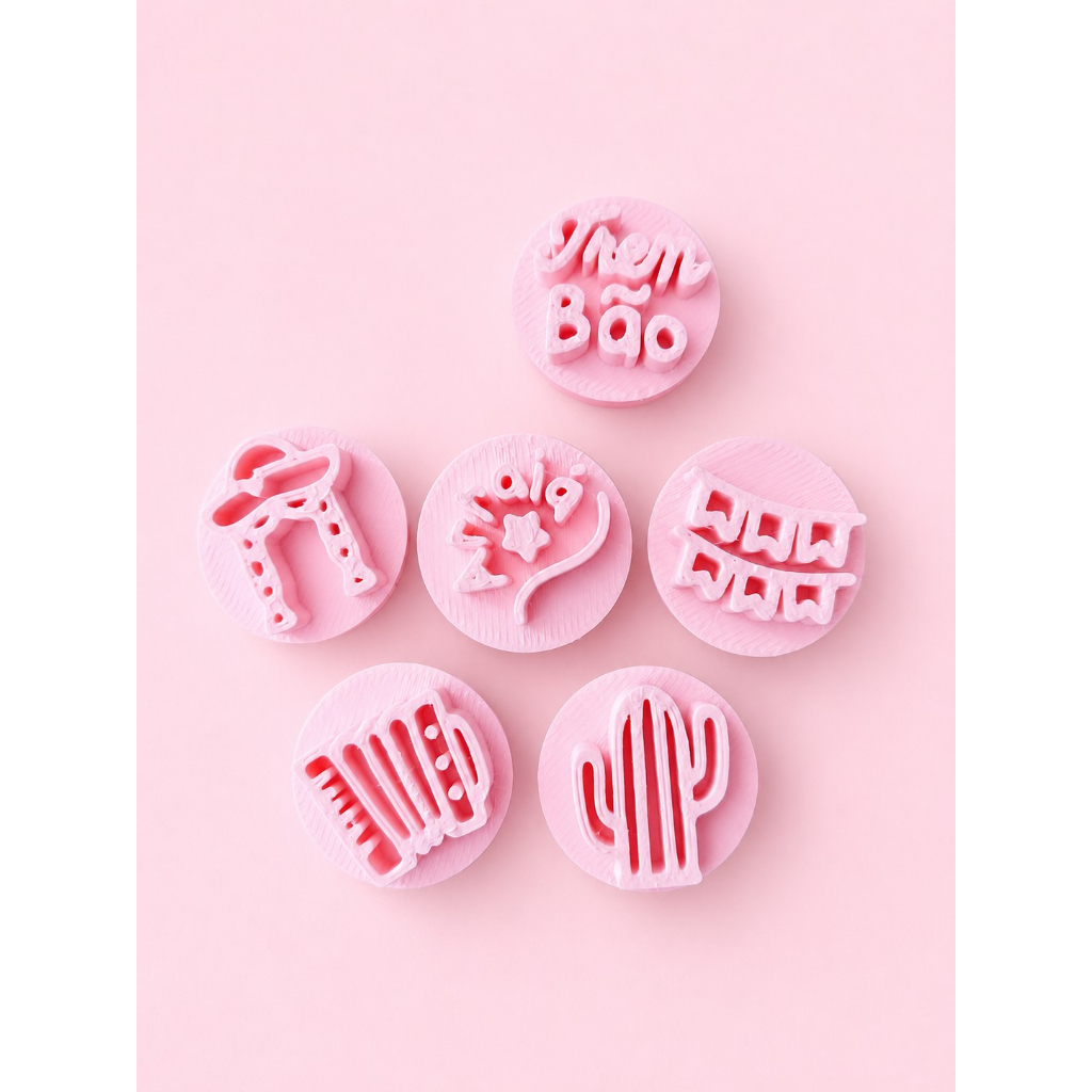 Kit carimbos para doces São João