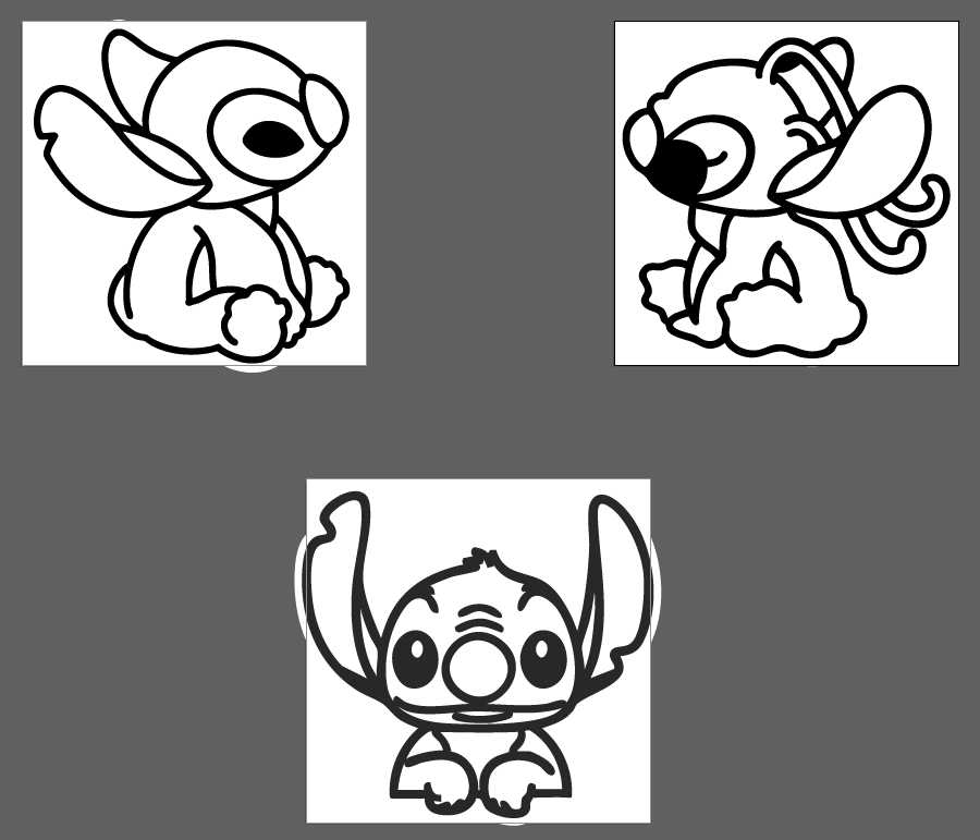 Modelador Ejetor Stitch para Brigadeiro, Doce, Massa e Biscoito