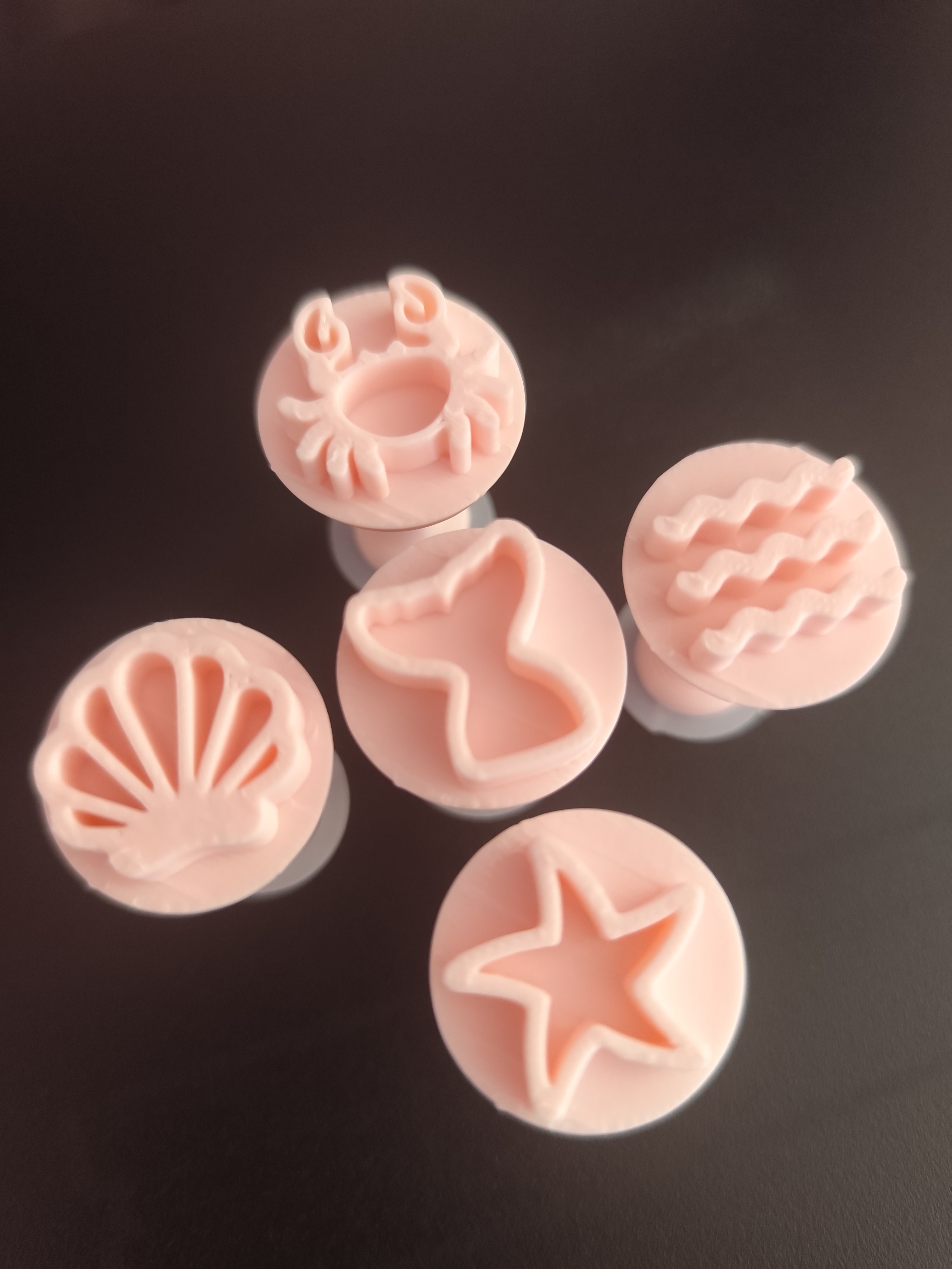 Kit Carimbo para doces fundo do mar