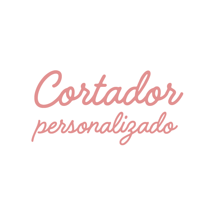 Cortador de biscoito personalizado (VOCÊ ESCOLHE)