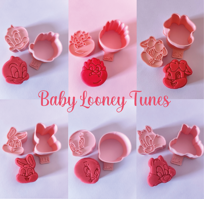 Ejetor para doces e brigadeiros Baby Looney Tunes