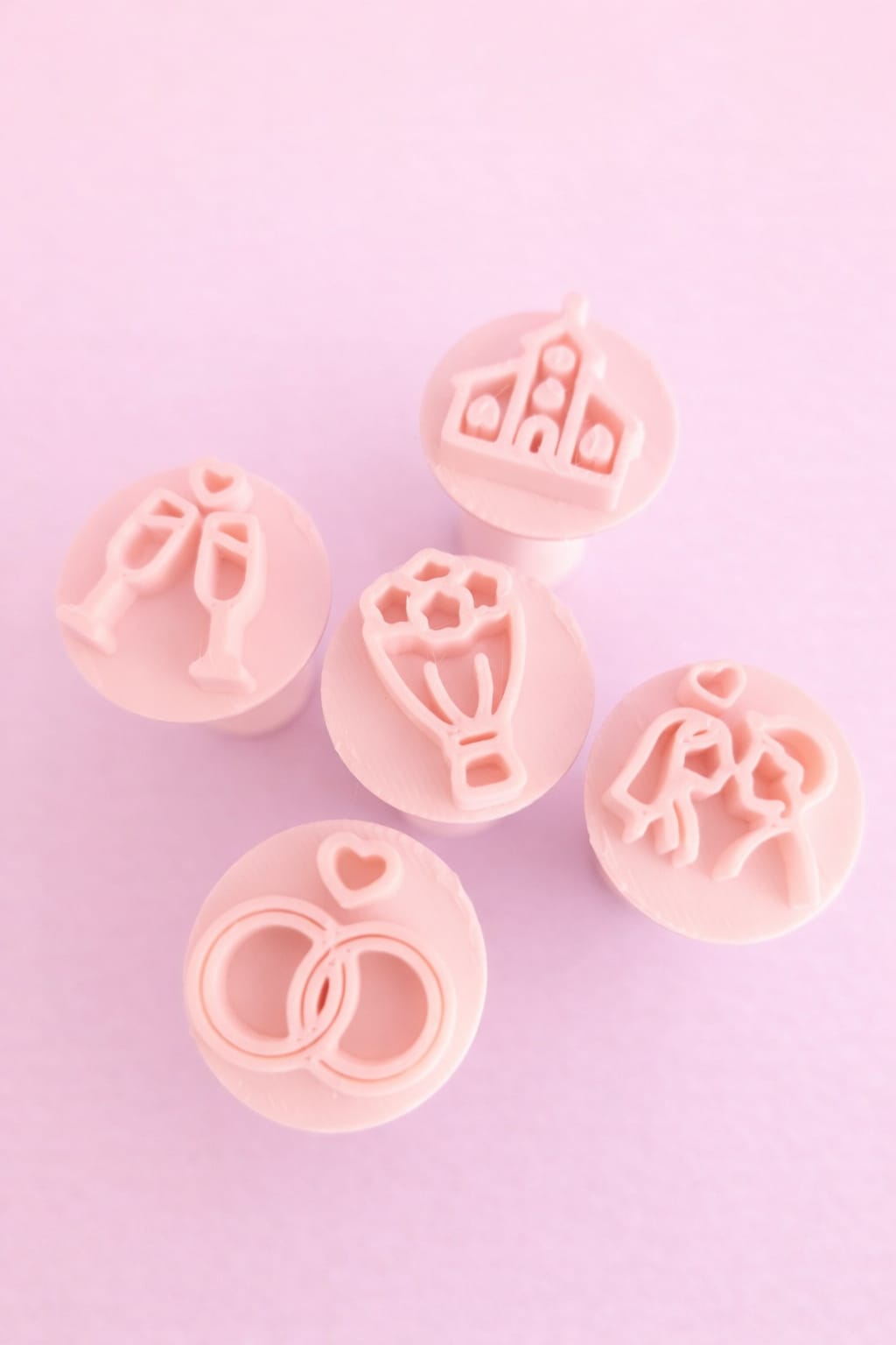 Kit carimbos para doces casamento (noivos)