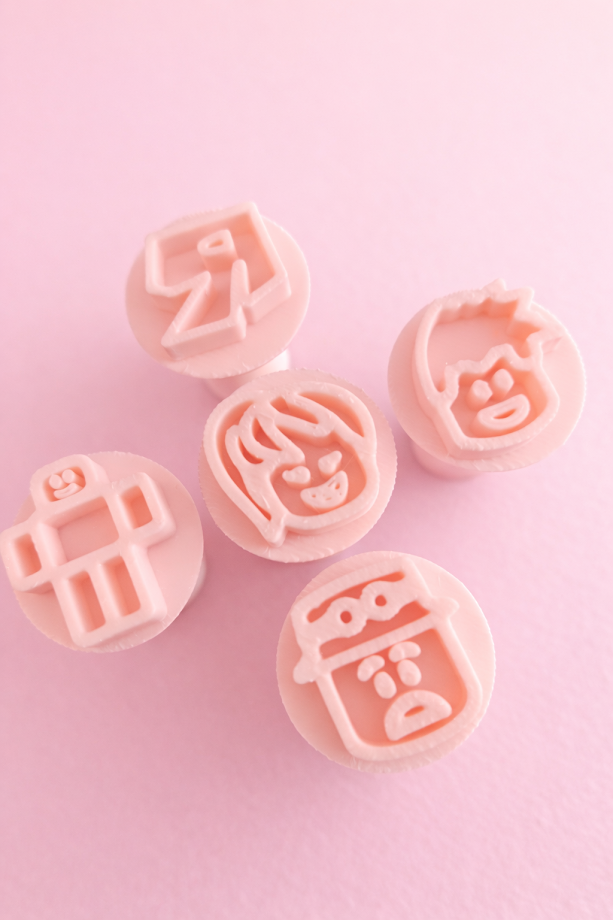 Kit Carimbos para doces Roblox