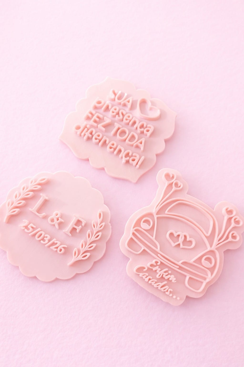 Cortador de biscoitos casamento