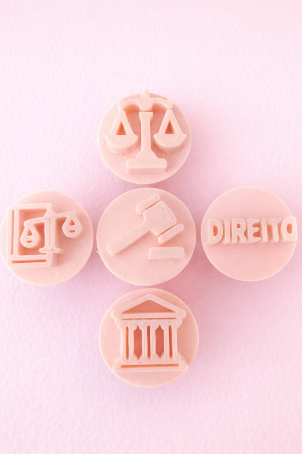 Kit carimbos para doces Direito