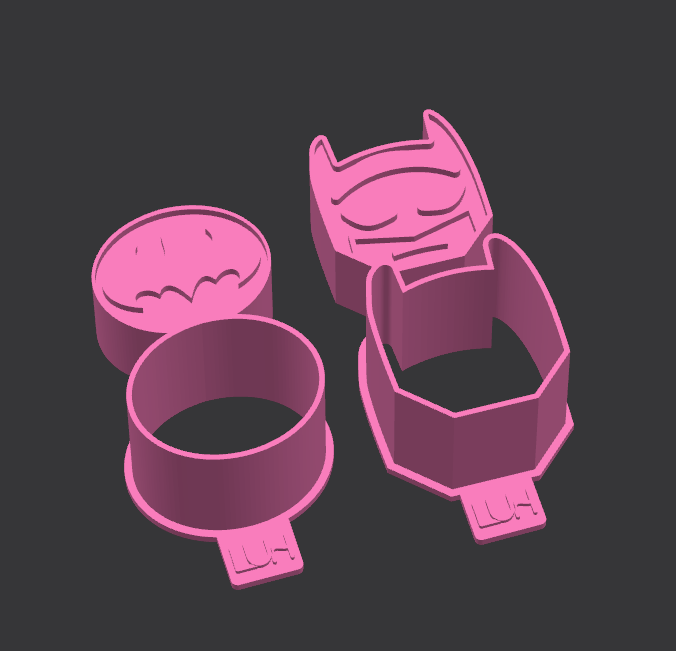 Modelador Ejetor Batman para Brigadeiro, Doce, Massa e Biscoito