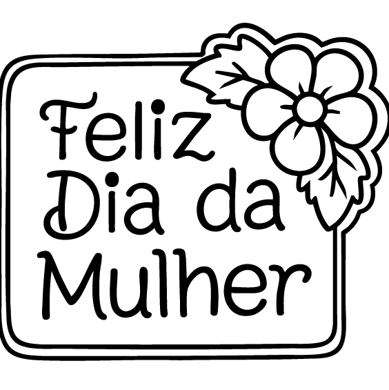 Cortador de biscoito dia da mulher 