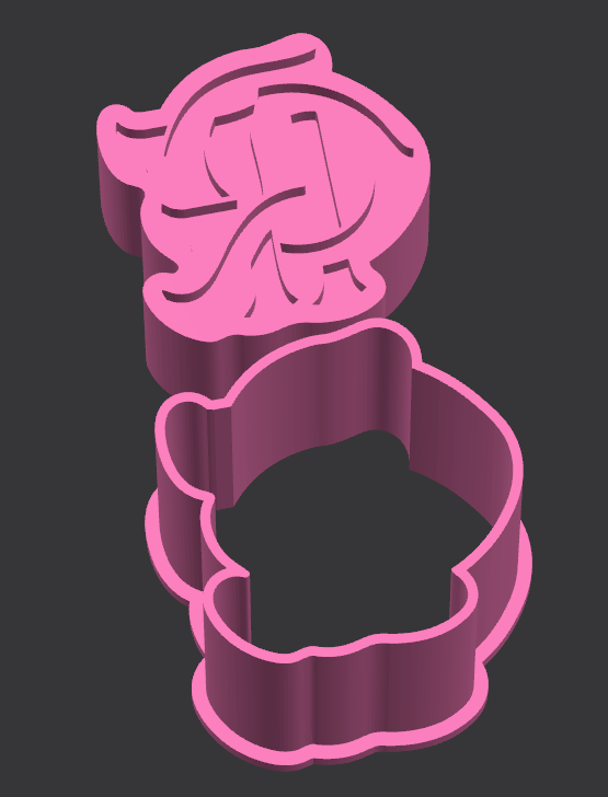 Modelador Ejetor Flamengo para Brigadeiro, Doce, Massa e Biscoito