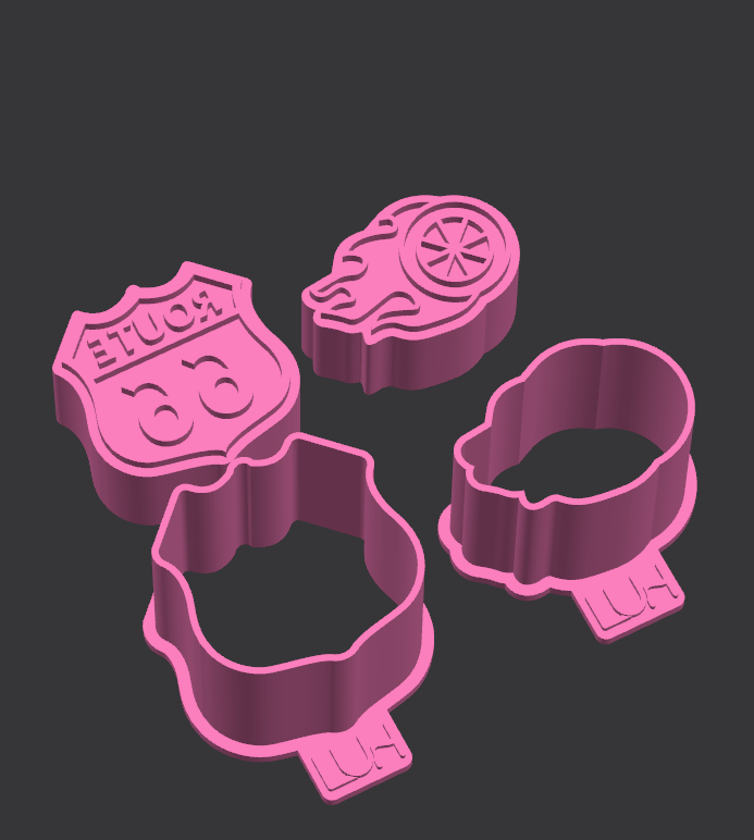 Modelador ejetor para doces Hot Wheels