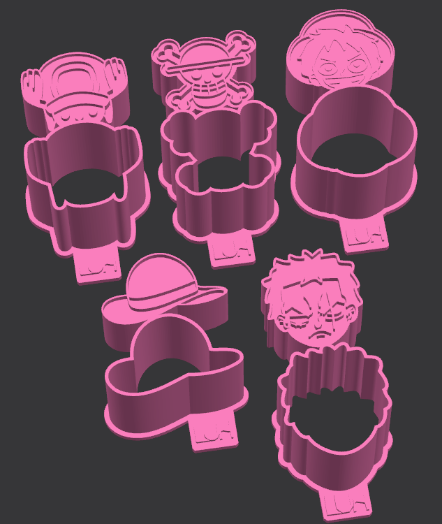 Modelador Ejetor One Piece para Brigadeiro, Doce, Massa e Biscoito