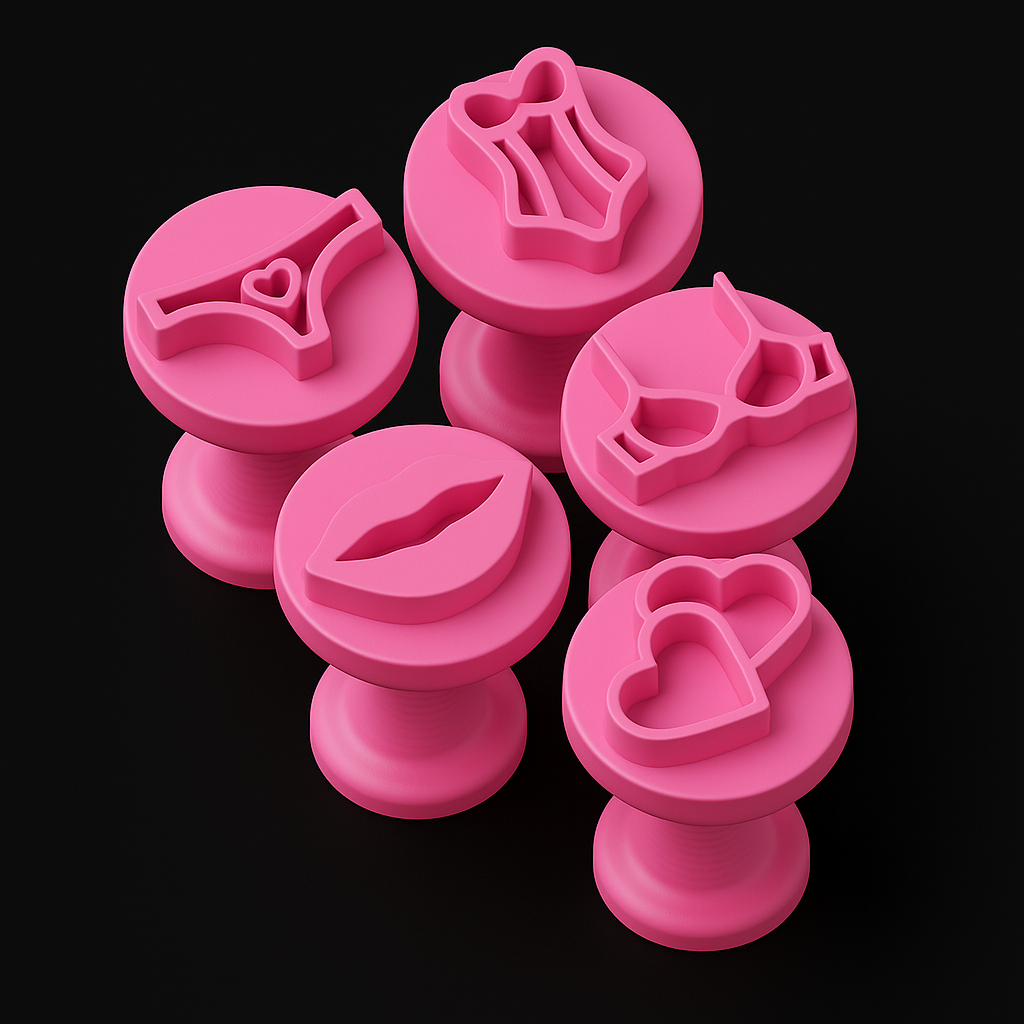 Kit Carimbo para doces chá de lingerie