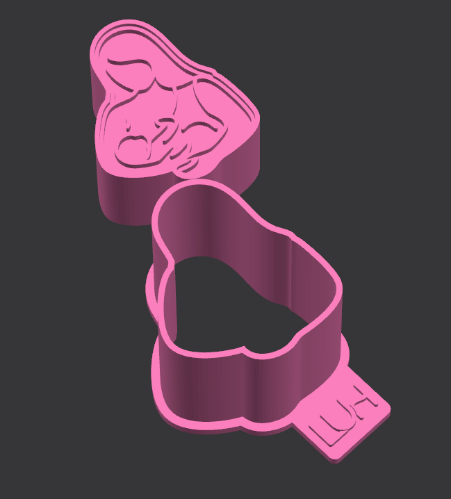 Modelador Ejetor mãe com bebê para Brigadeiro, Doce, Massa e Biscoito