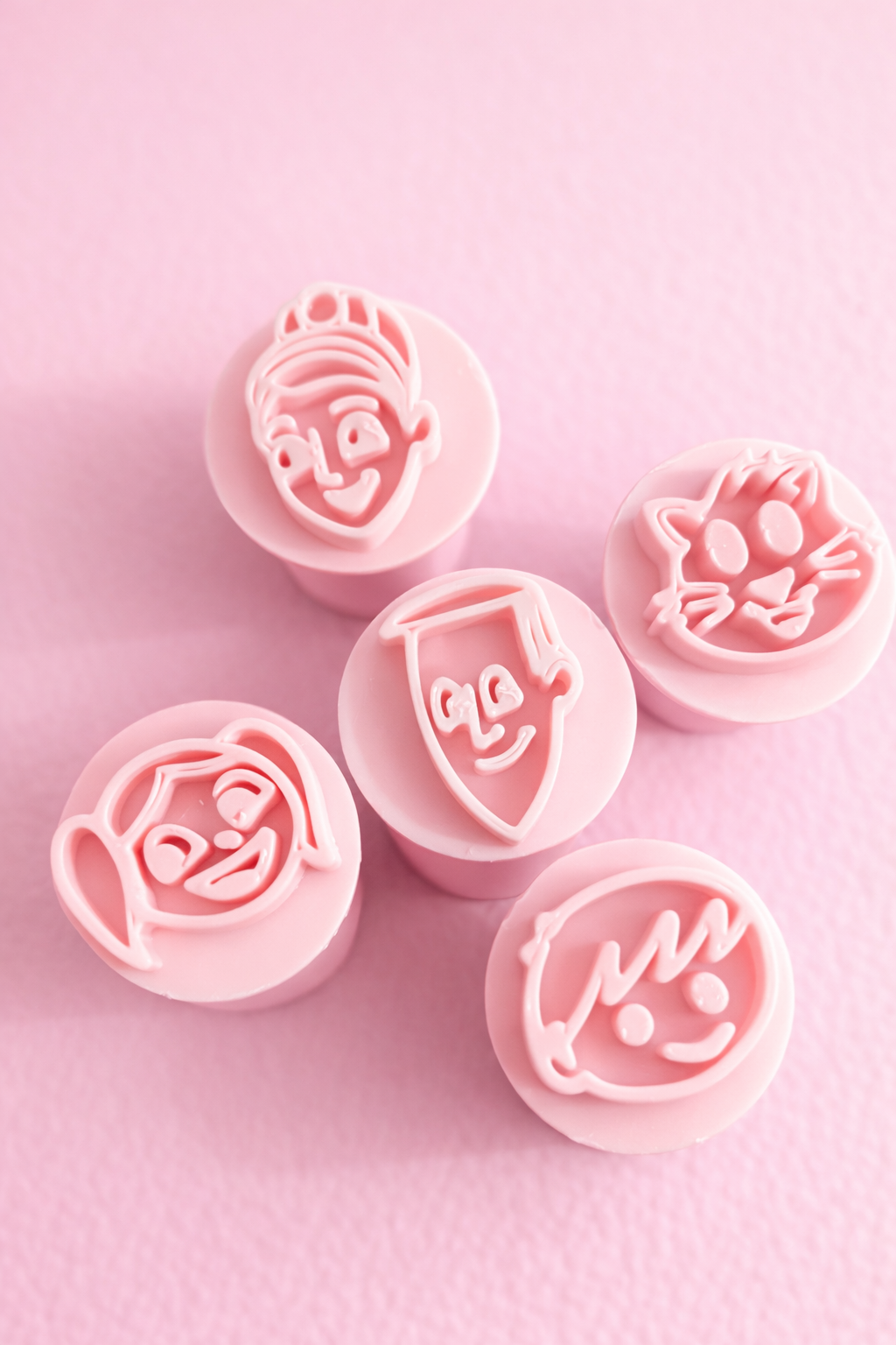 Kit carimbos para doces show da Luna