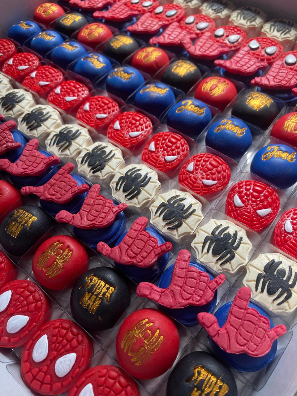 Modelador Ejetor homem aranha para Brigadeiro, Doce, Massa e Biscoito