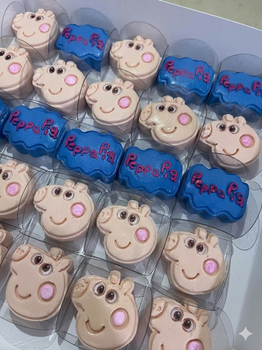Modelador Ejetor Peppa Pig para Brigadeiro, Doce, Massa e Biscoito