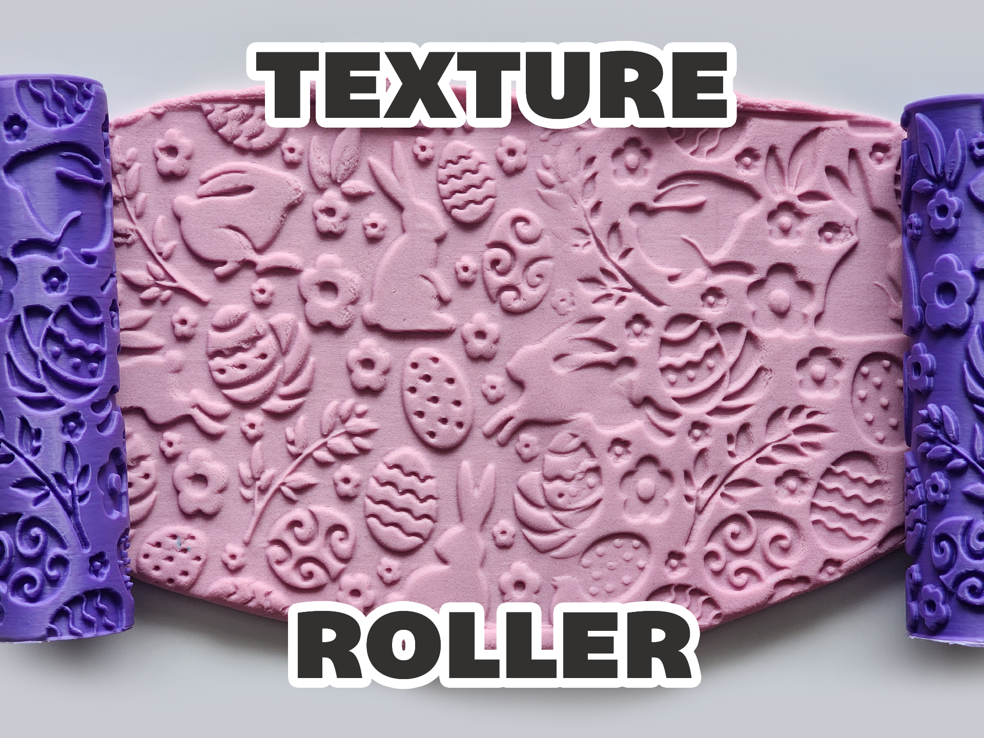 Rolinho de textura para doces, pasta americana e biscoitos