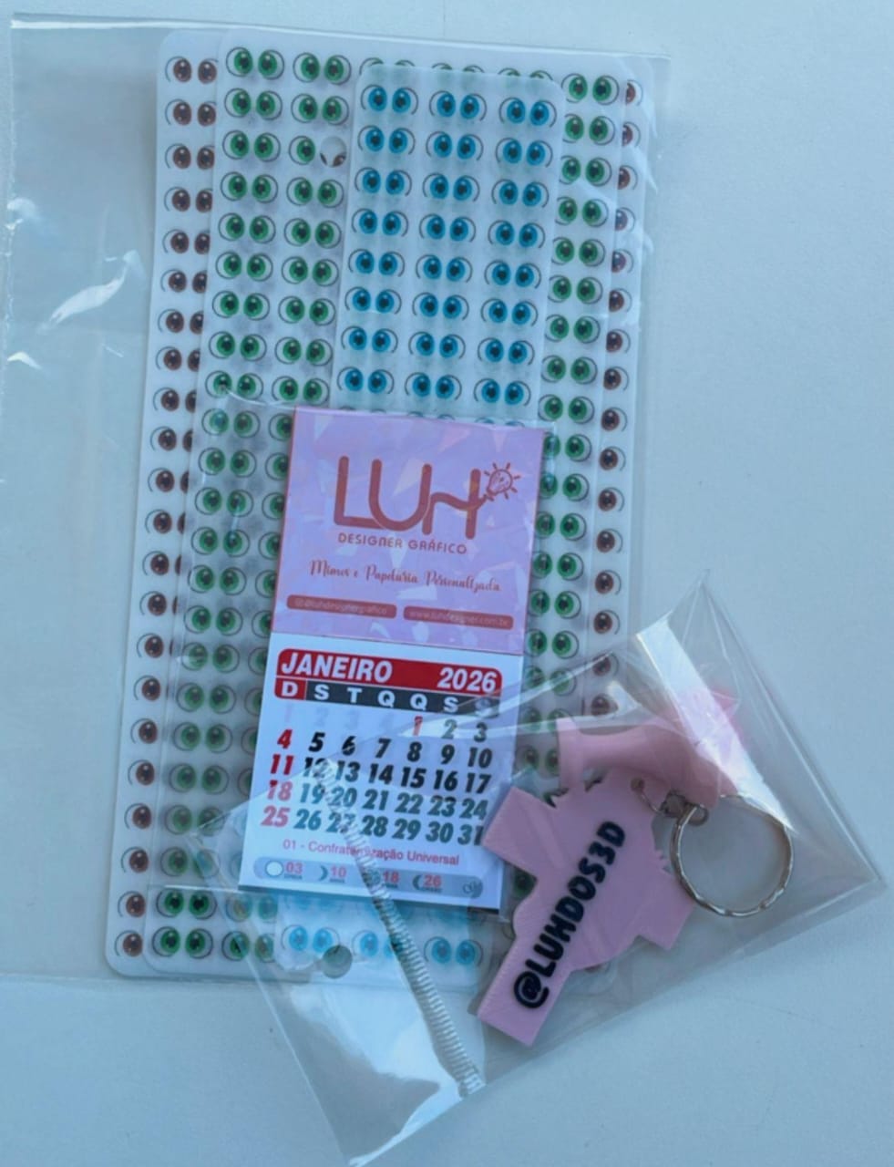 Olhinhos comestíveis para doces (olhos)