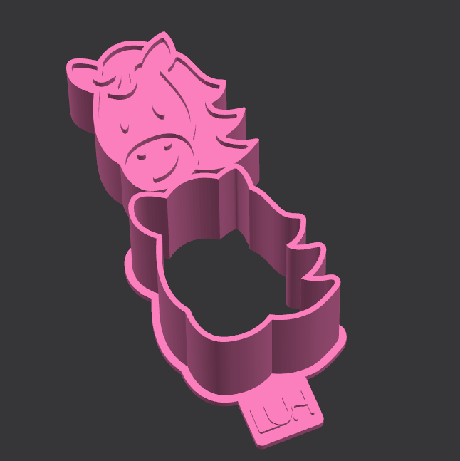 Modelador Ejetor cavalo para Brigadeiro, Doce, Massa e Biscoito