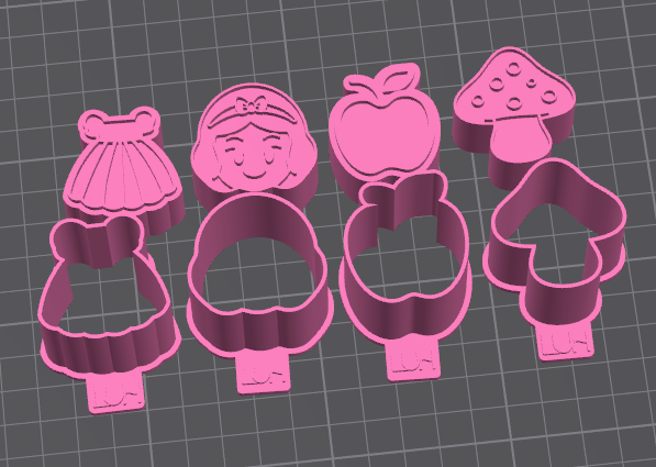 Modelador Ejetor branca de neve para Brigadeiro, Doce, Massa e Biscoito