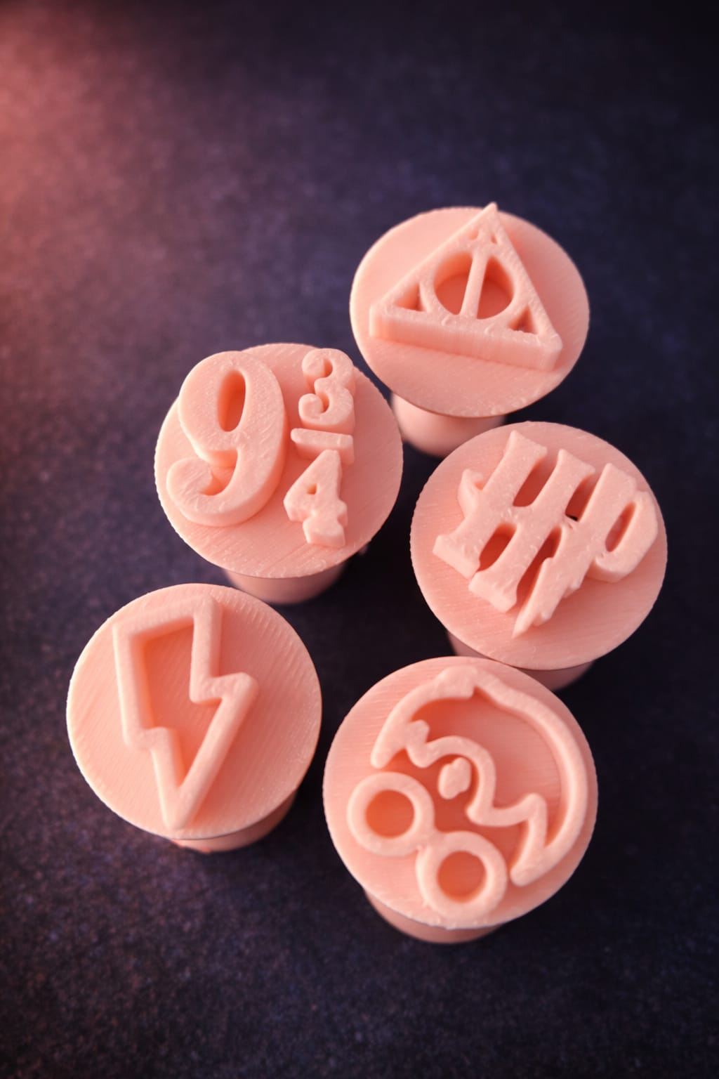 Kit carimbos para doces Harry Potter