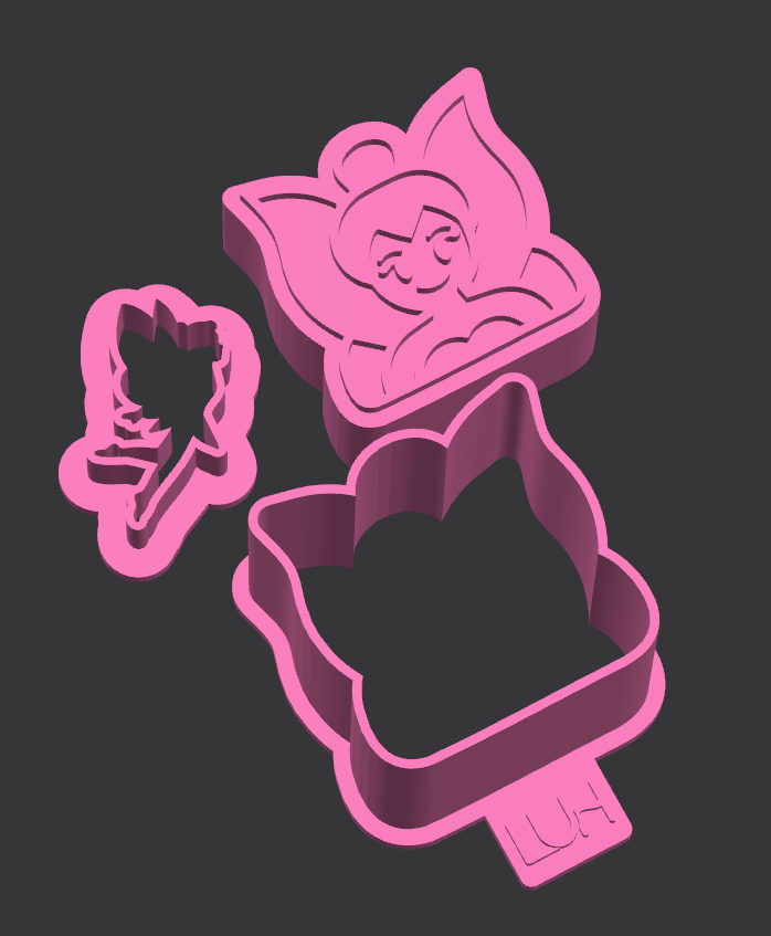 Modelador Ejetor Sininho + mini cortador