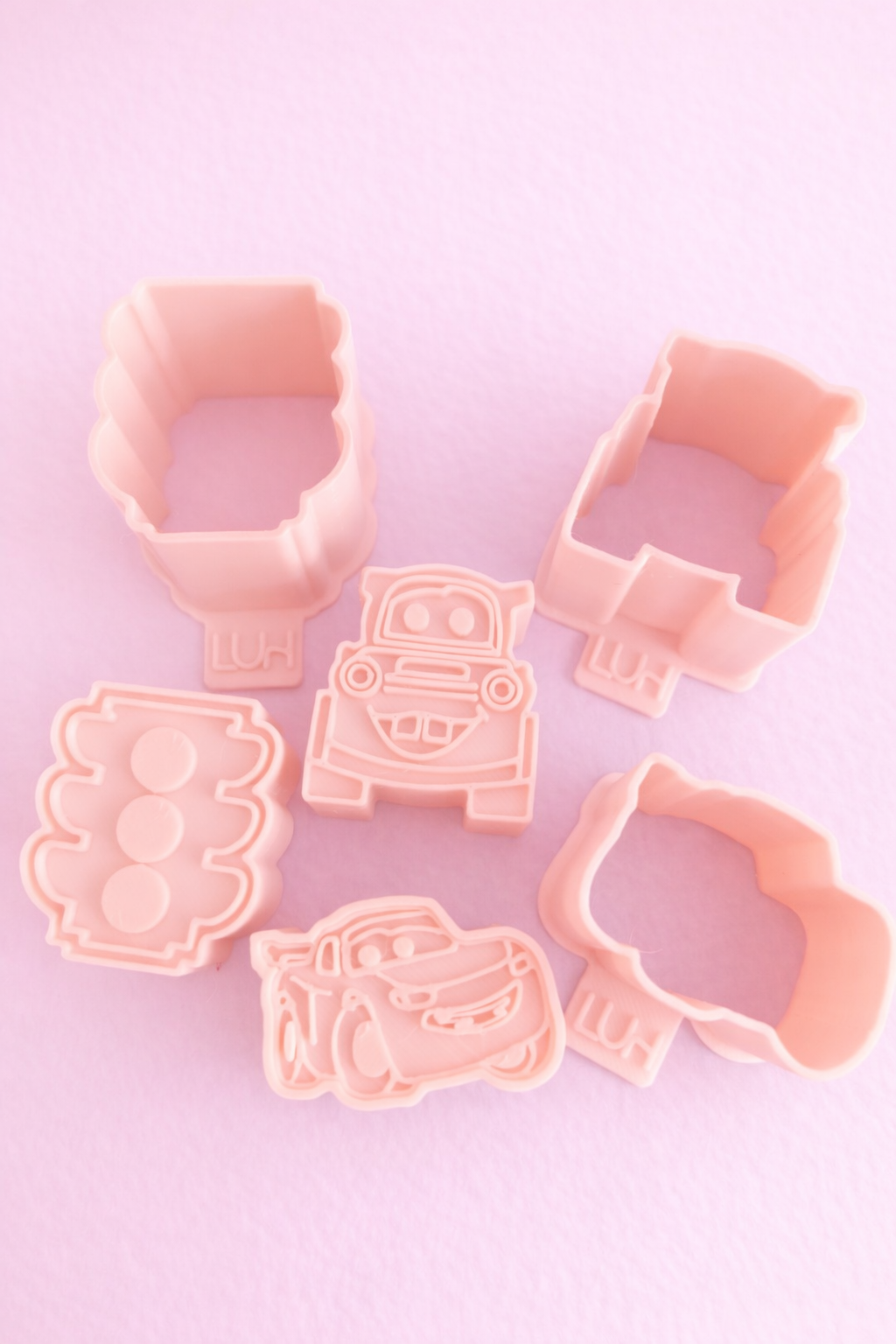 Modelador Ejetor relâmpago mcqueen para doces