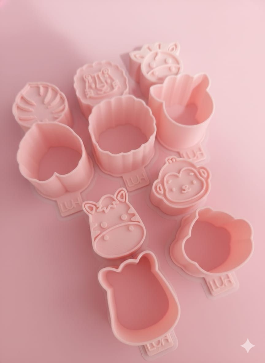 Modelador Ejetor Safari para Brigadeiro, Doce, Massa e Biscoito