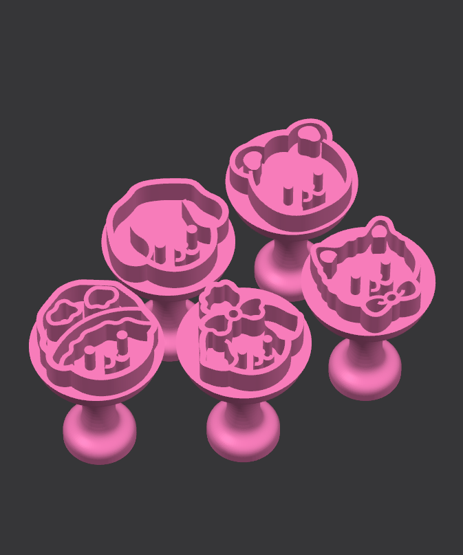 Kit carimbos para doces Bobbie Goods