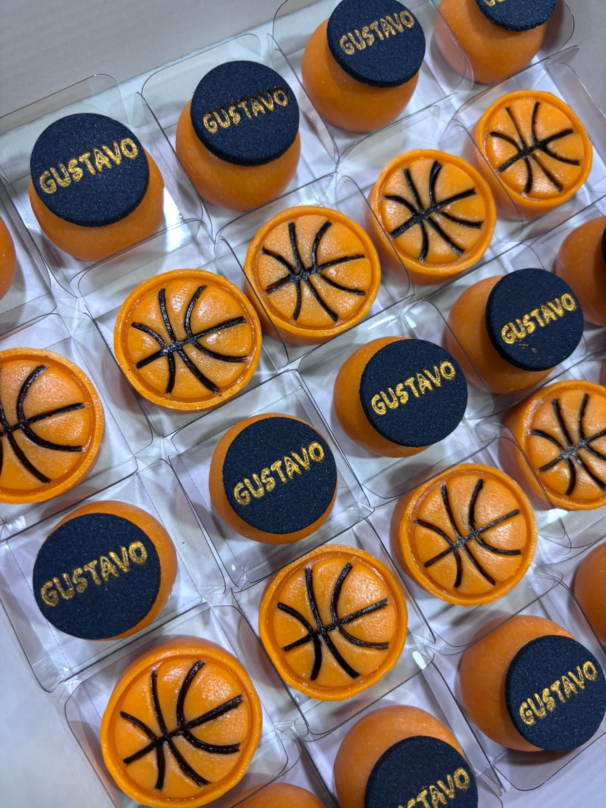 Modelador Ejetor bola de basquete para Brigadeiro, Doce, Massa e Biscoito