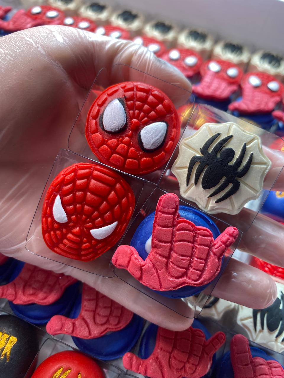 Modelador Ejetor homem aranha para Brigadeiro, Doce, Massa e Biscoito