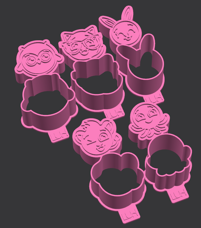 Modelador Ejetor Bolofofo para Brigadeiro, Doce, Massa e Biscoito