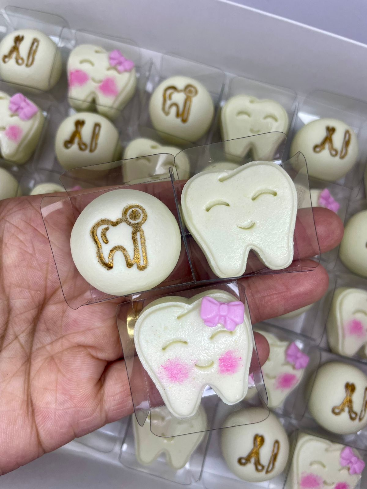 Modelador Ejetor odontologia (dentista) para Brigadeiro, Doce, Massa e Biscoito