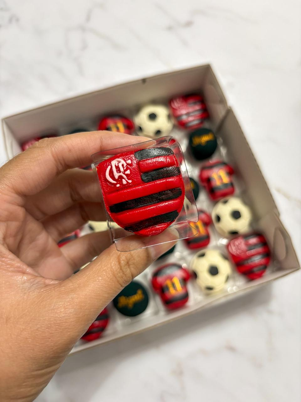 Modelador Ejetor Flamengo para Brigadeiro, Doce, Massa e Biscoito