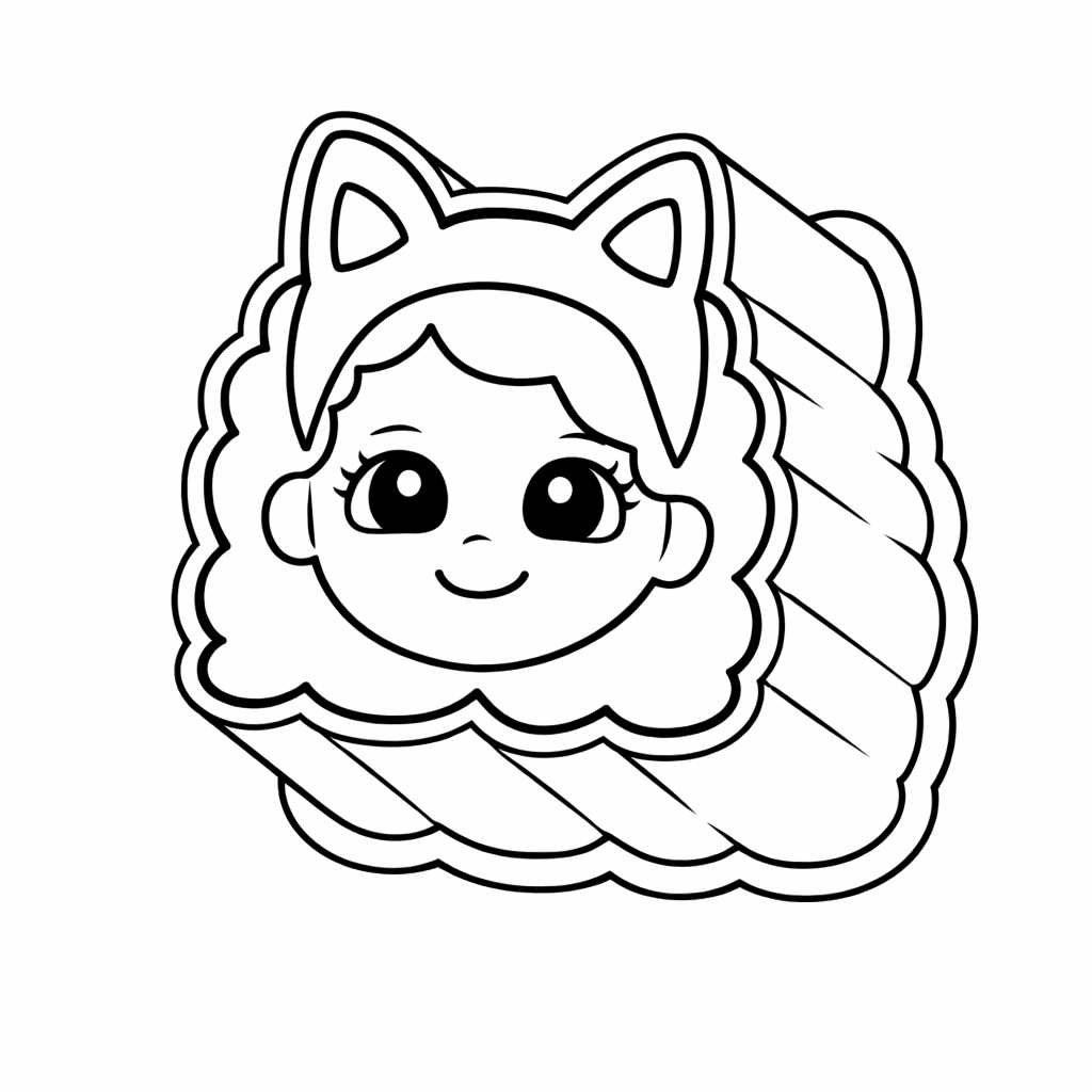 Modelador ejetor de Doces Casa Mágica da Gabby