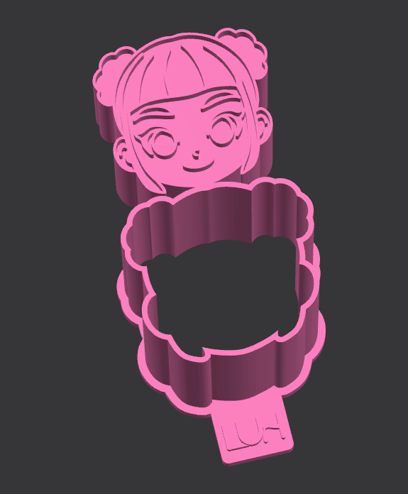 Modelador Ejetor Guerreiras do Kpop para Brigadeiro, Doce, Massa e Biscoito